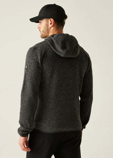 Regatta Slate Hooded Newhill Stretch Fleece
