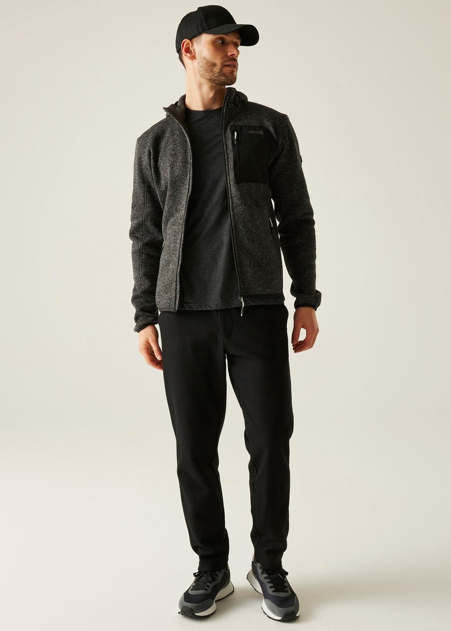 Regatta Slate Hooded Newhill Stretch Fleece