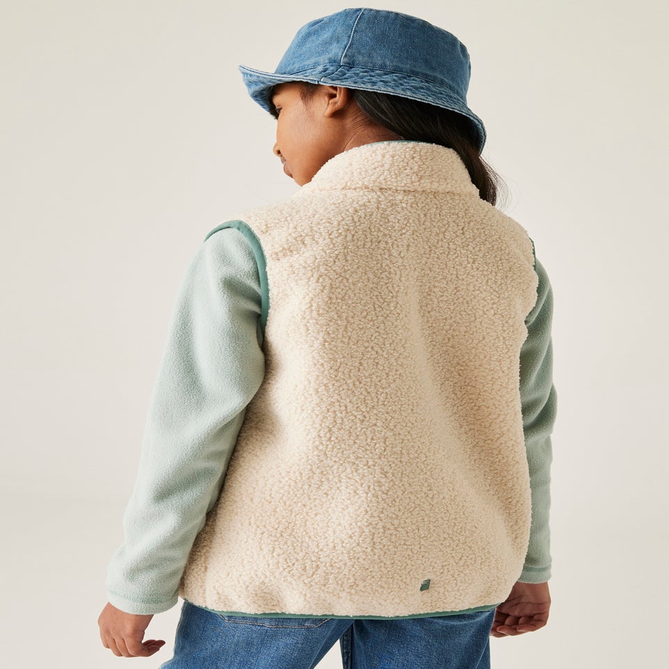 Regatta Warm Cream Kids' Frankie Warm Stretch Bodywarmer (3-16yrs)