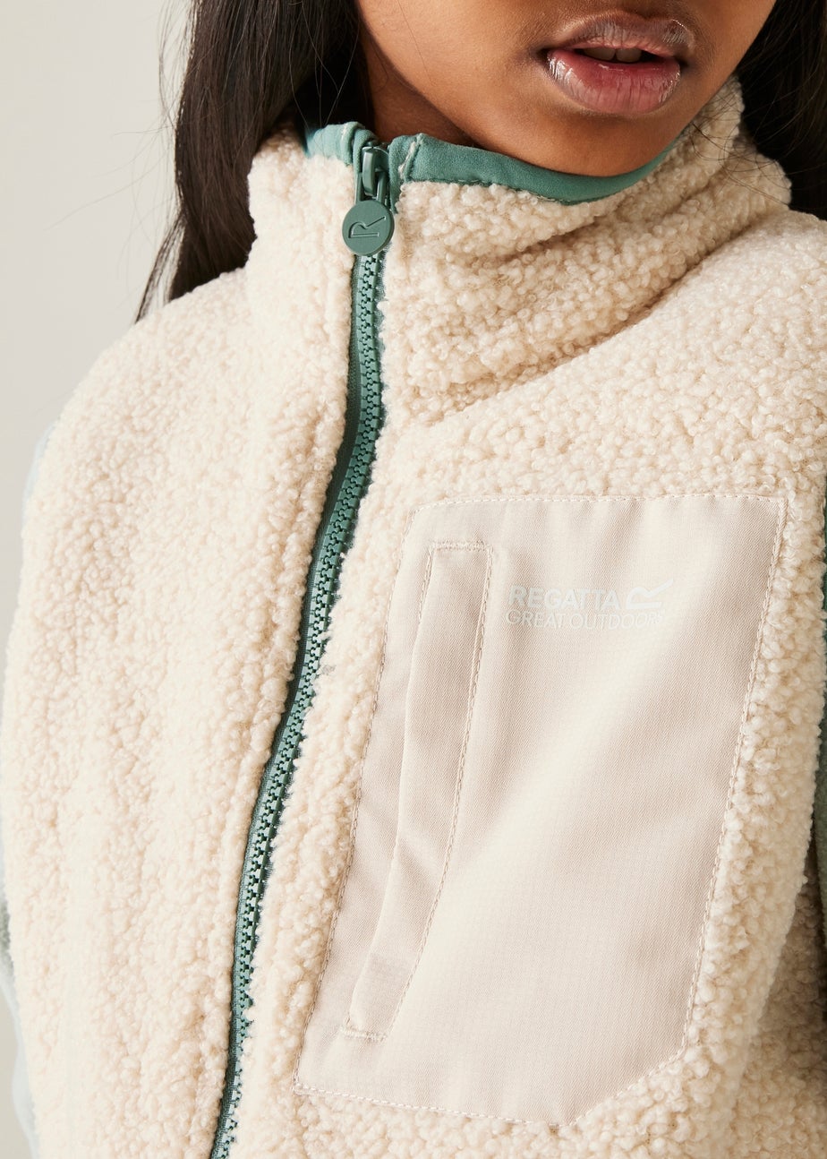 Regatta Warm Cream Kids' Frankie Warm Stretch Bodywarmer (3-16yrs)