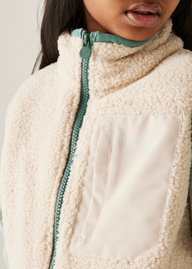 Regatta Warm Cream Kids' Frankie Warm Stretch Bodywarmer (3-16yrs)