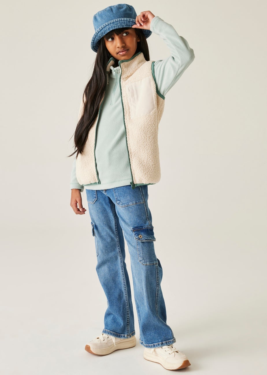 Regatta Warm Cream Kids' Frankie Warm Stretch Bodywarmer (3-16yrs)