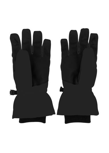 Regatta Black Kids' Arlie Waterproof Gloves (4-13yrs)