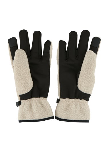 Regatta Warm Cream Borg Gloves