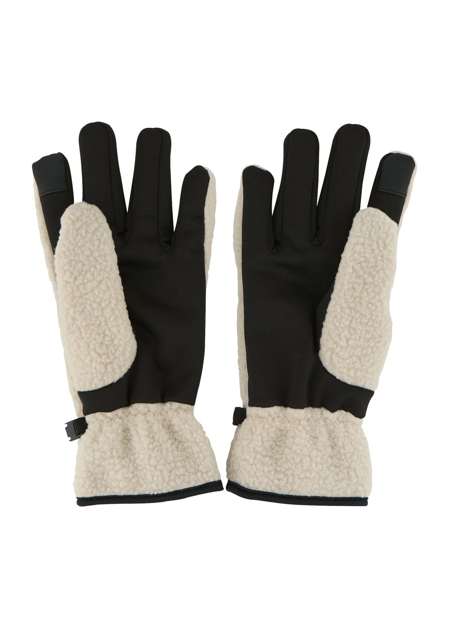 Regatta Warm Cream Borg Gloves