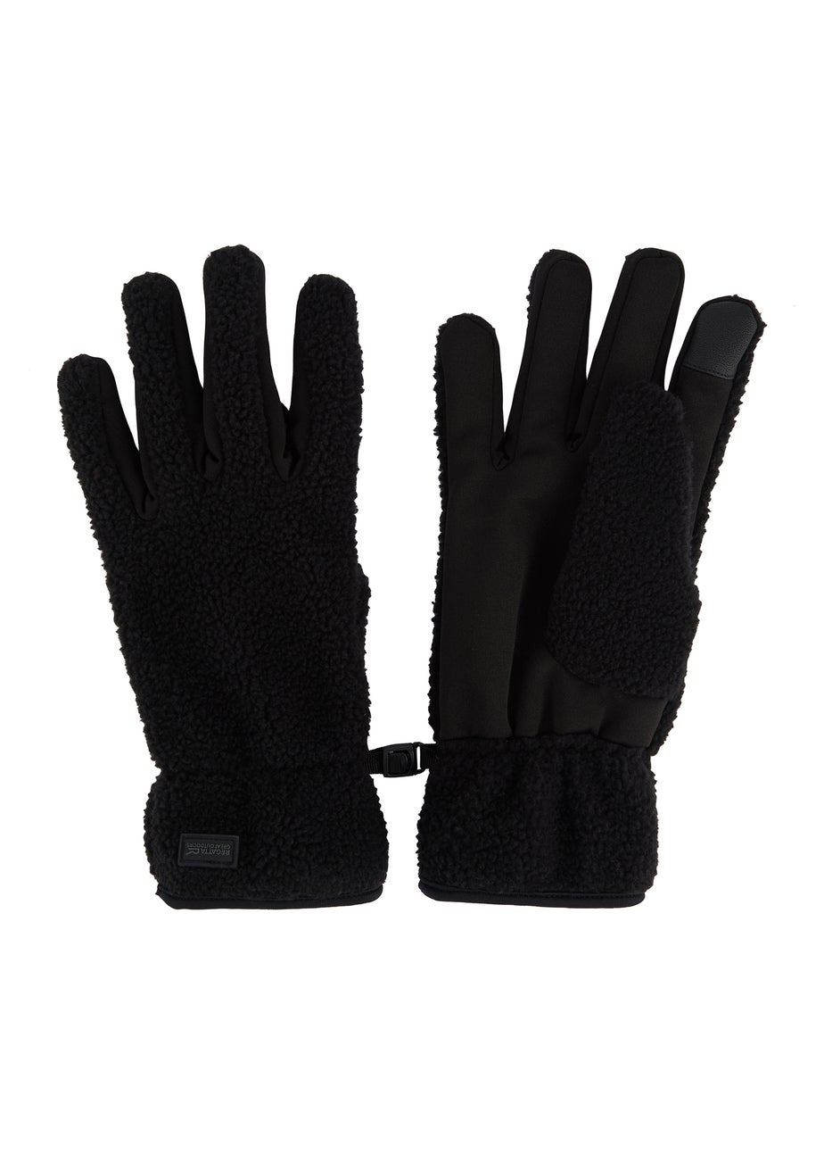 Regatta Black Borg Gloves