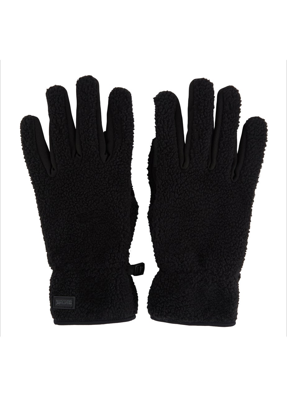 Regatta Black Borg Gloves