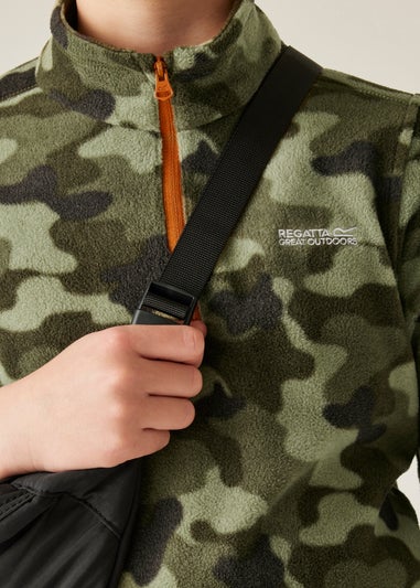 Regatta Forest Green Kids' Hot Shot II Anti-Pill Fleece (3-16yrs)