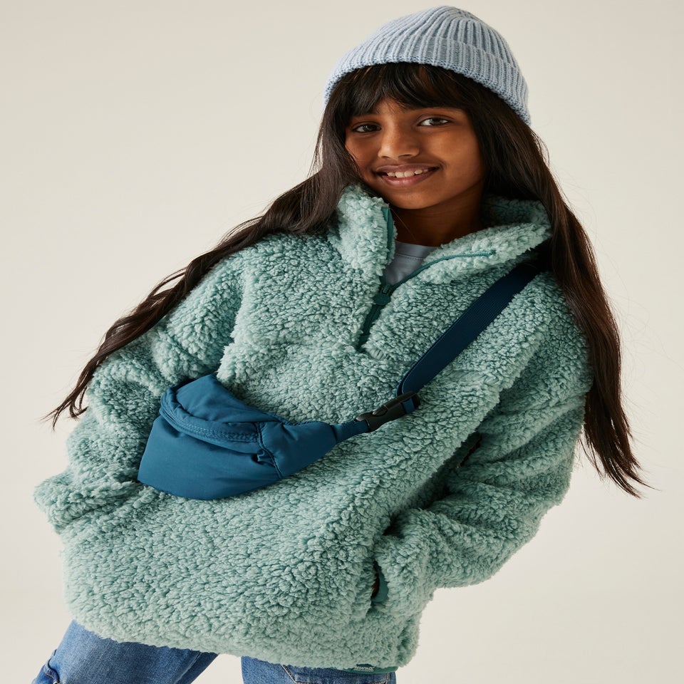 Regatta Mint Kids' Kaliza Half Zip Stretch Fleece (3-16yrs)