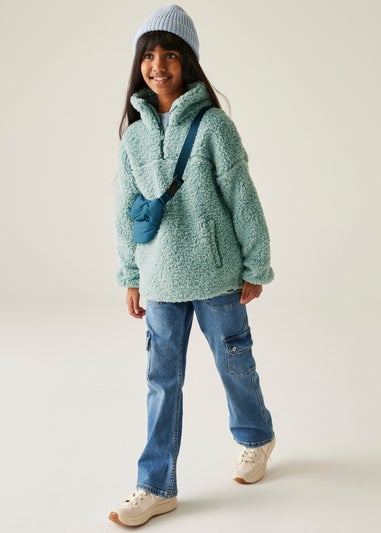 Regatta Mint Kids' Kaliza Half Zip Stretch Fleece (3-16yrs)