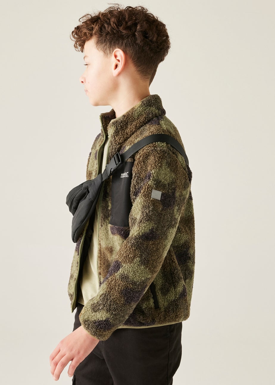 Regatta Forest Green Kids' Frankie Warm Stretch Fleece (3-16yrs)