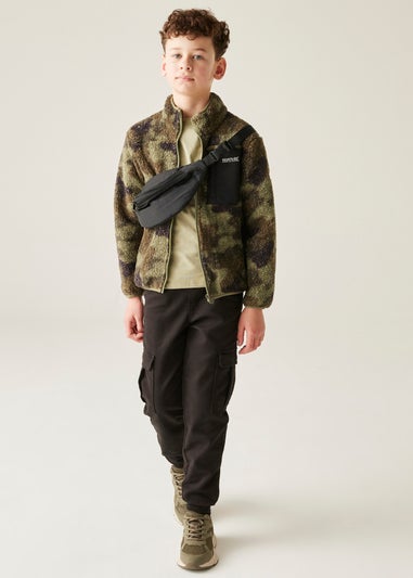 Regatta Forest Green Kids' Frankie Warm Stretch Fleece (3-16yrs)