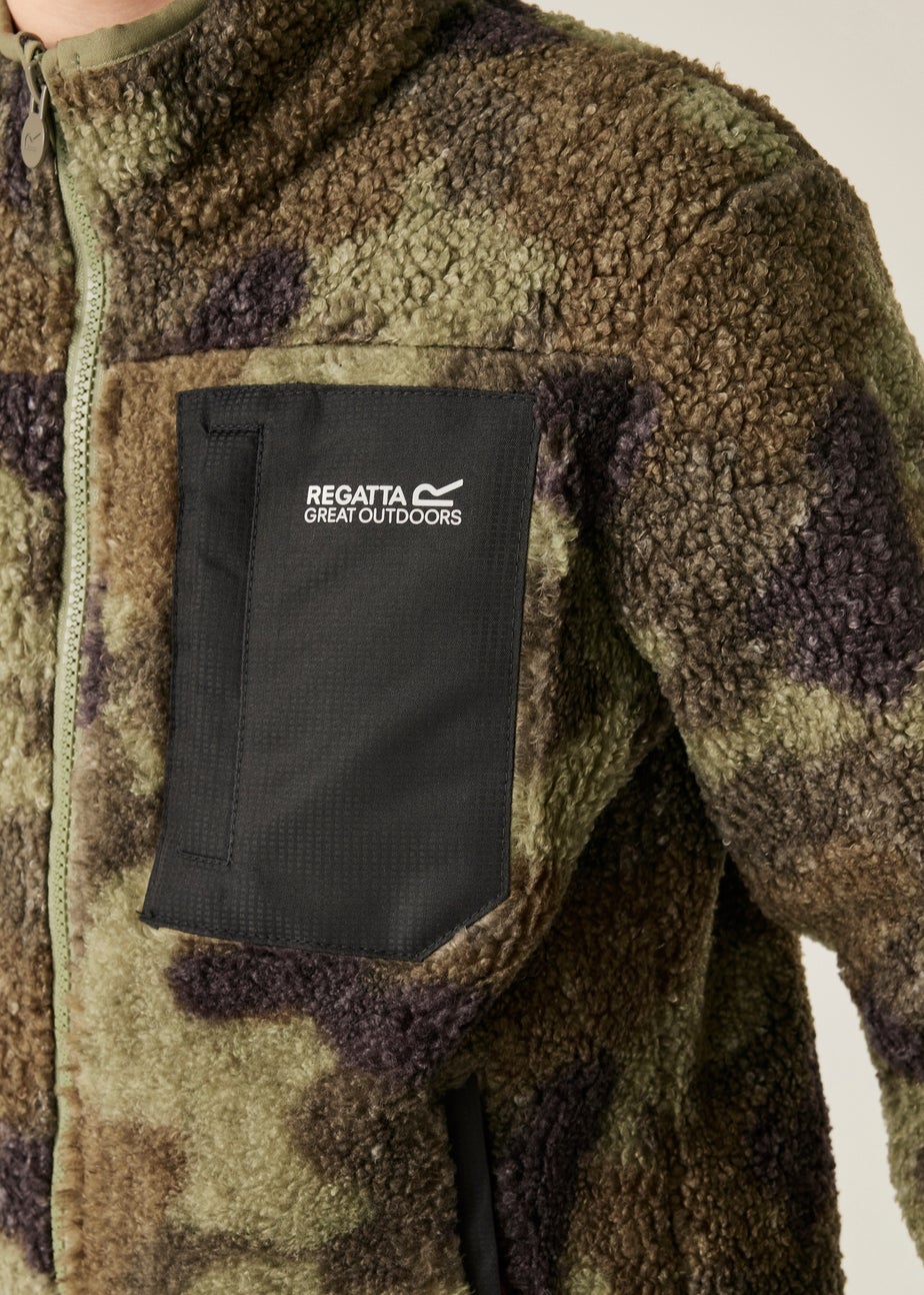 Regatta Forest Green Kids' Frankie Warm Stretch Fleece (3-16yrs)