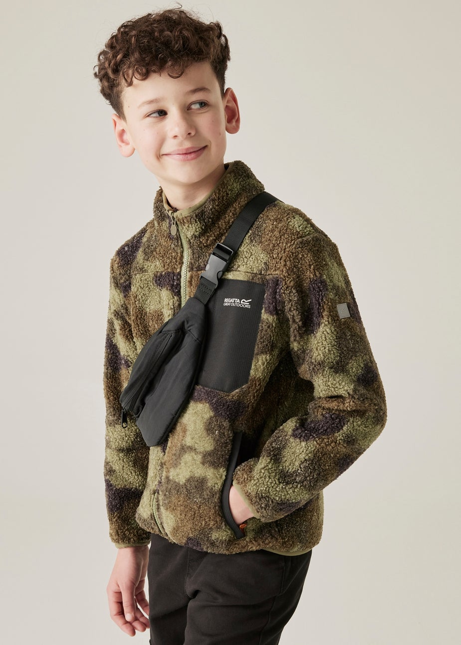 Regatta Forest Green Kids' Frankie Warm Stretch Fleece (3-16yrs)
