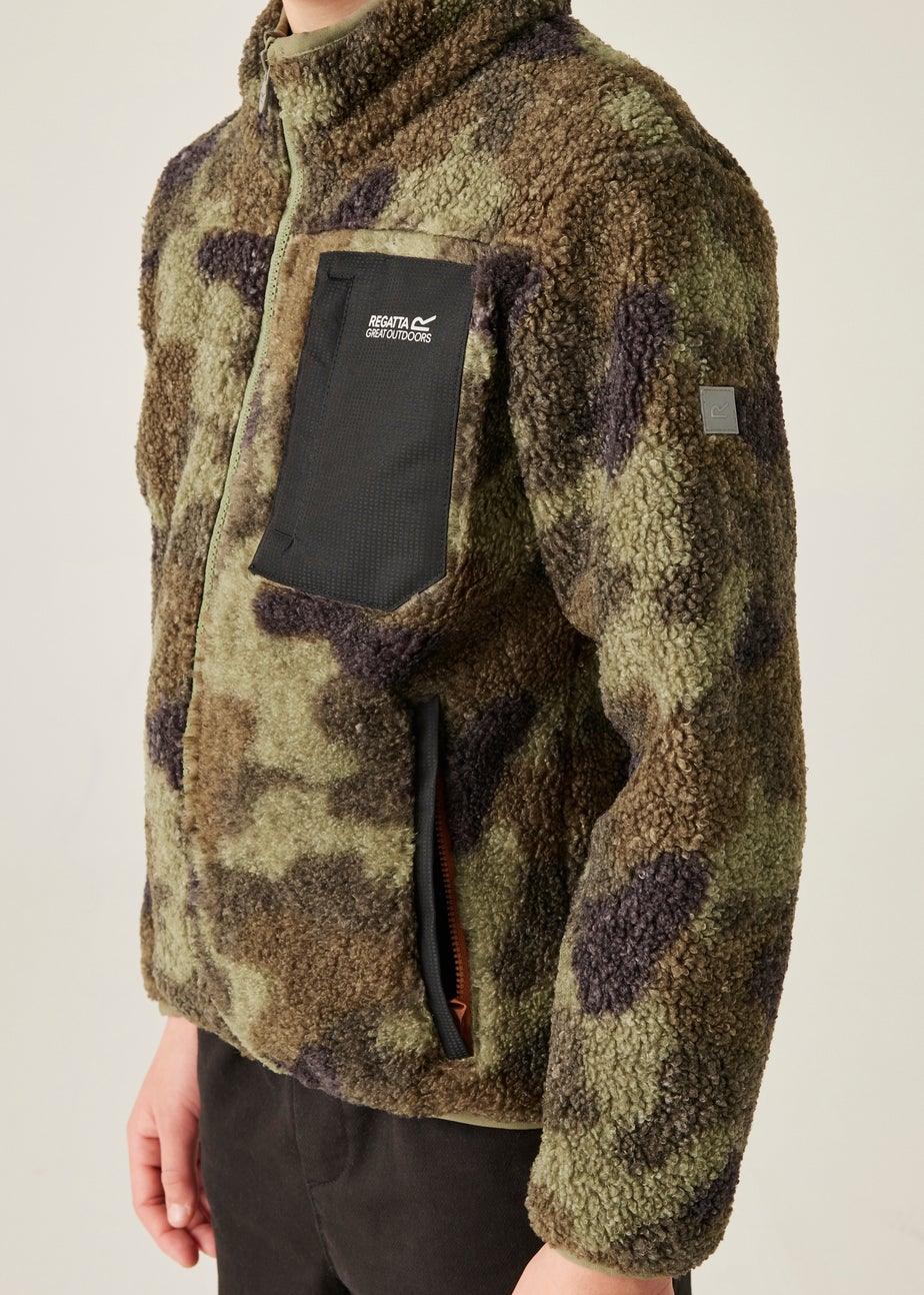 Regatta Forest Green Kids' Frankie Warm Stretch Fleece (3-16yrs)