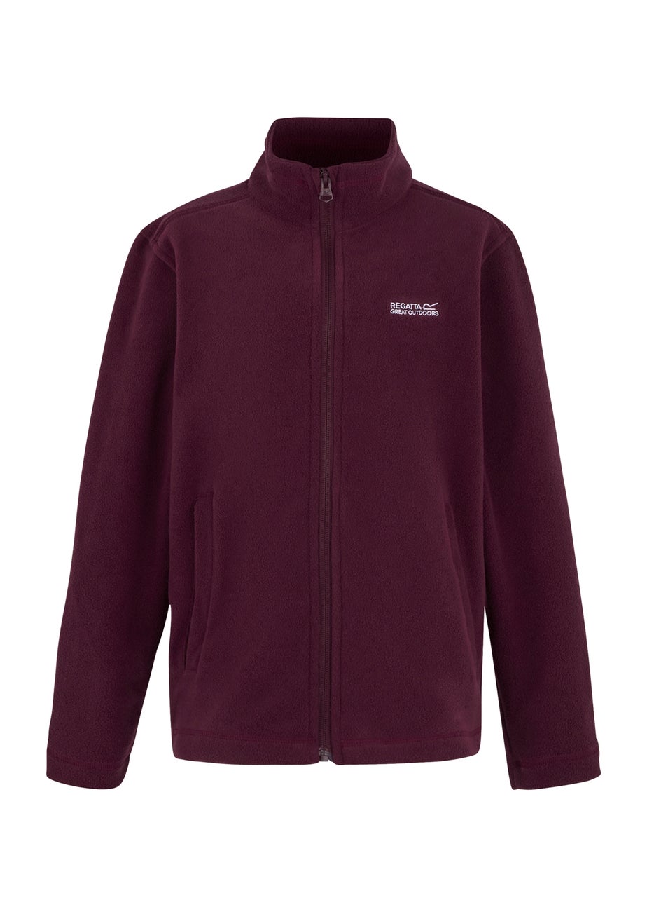 Regatta Aubergine Kids' King II Anti-Pill Fleece (3-16yrs)