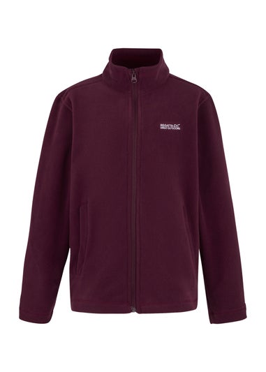 Regatta Aubergine Kids' King II Anti-Pill Fleece (3-16yrs)