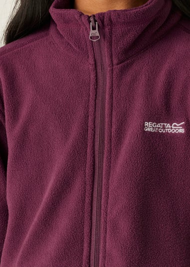 Regatta Aubergine Kids' King II Anti-Pill Fleece (3-16yrs)