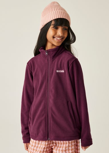 Regatta Aubergine Kids' King II Anti-Pill Fleece (3-16yrs)