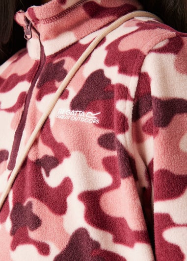 Regatta Blush Pink Kids' Hot Shot II Anti-Pill Fleece (3-16yrs)