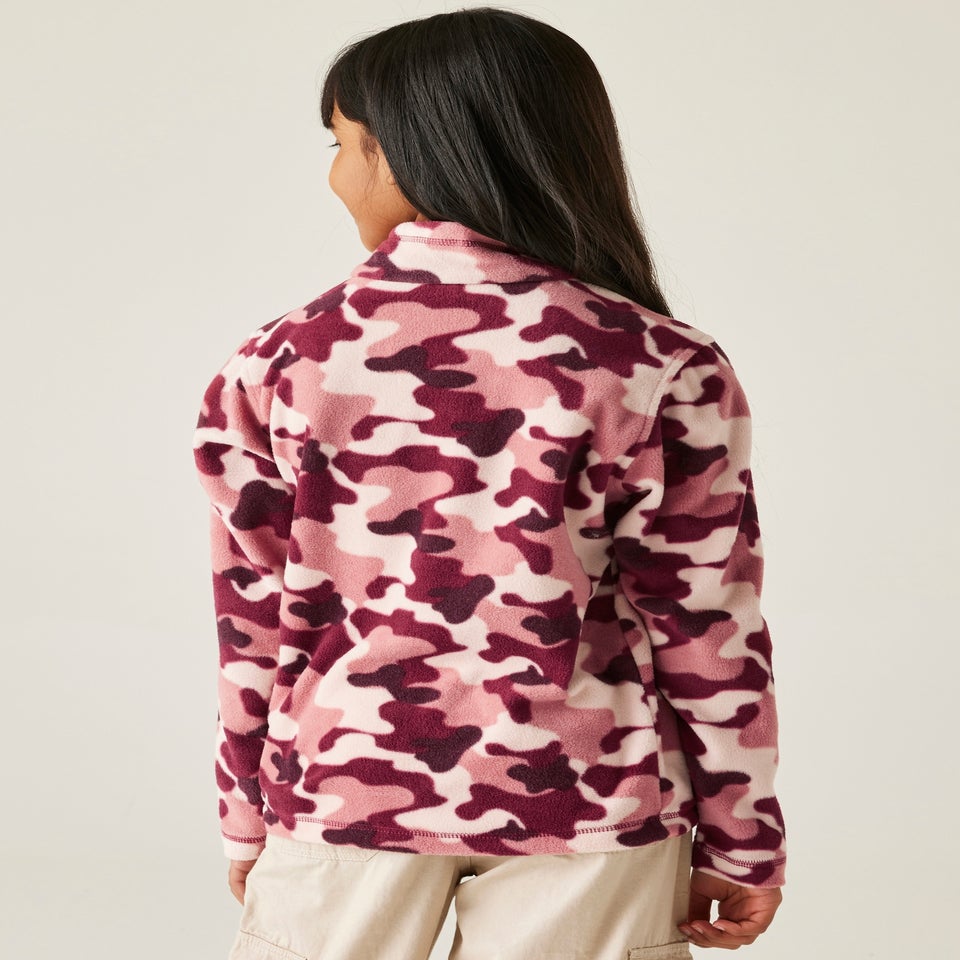 Regatta Blush Pink Kids' Hot Shot II Anti-Pill Fleece (3-16yrs)