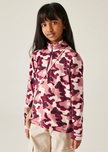 Regatta Blush Pink Kids' Hot Shot II Anti-Pill Fleece (3-16yrs)