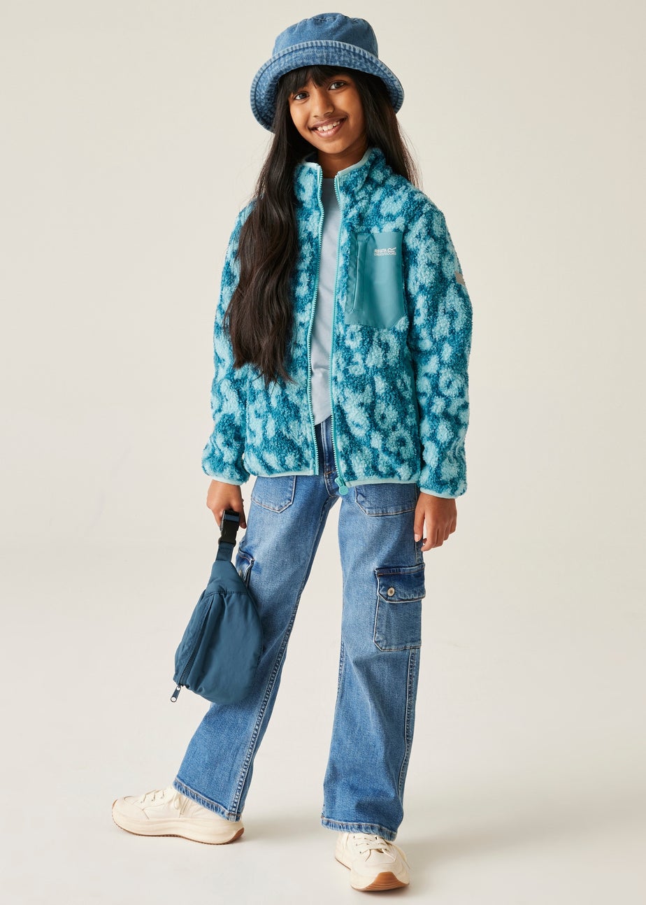 Regatta Light Blue Kids' Frankie Warm Stretch Fleece (3-16yrs)