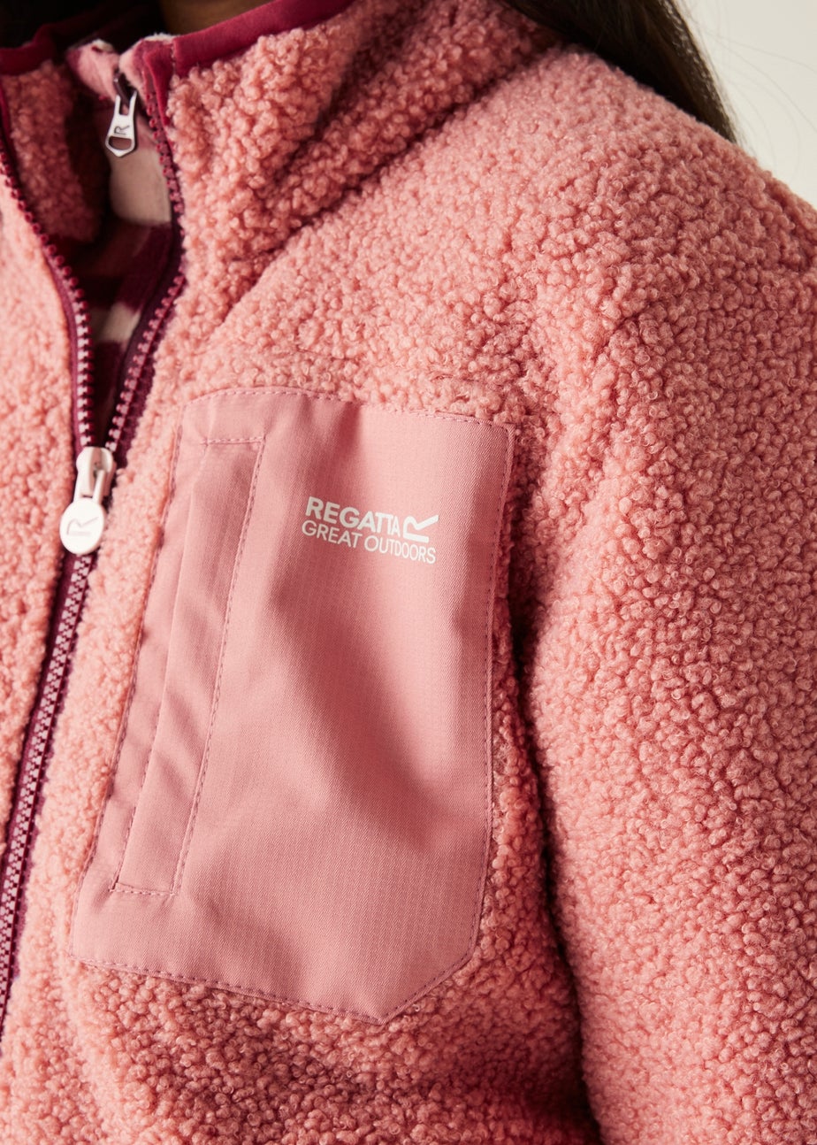 Regatta Dusty Pink Kids' Frankie Warm Stretch Fleece (3-16yrs)