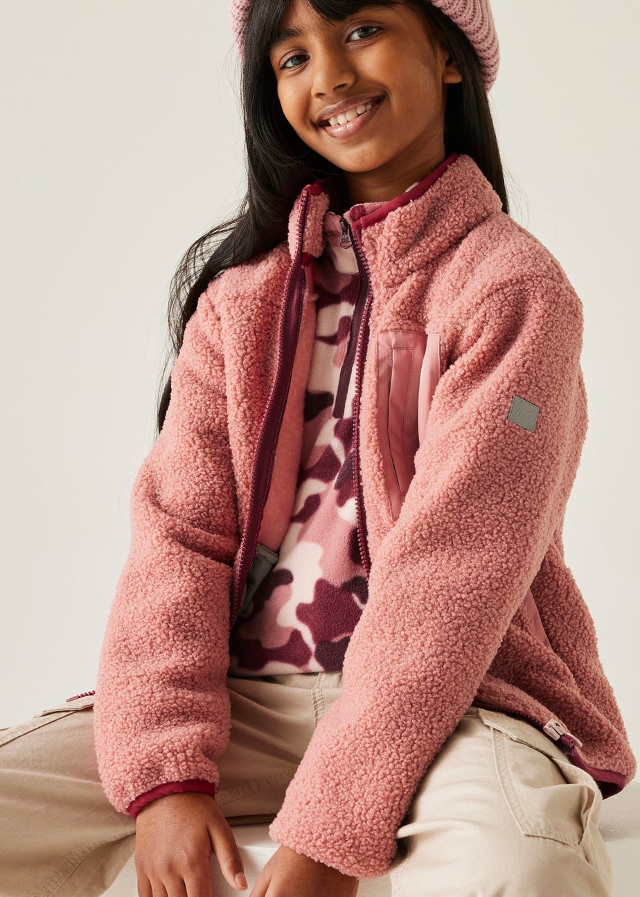 Regatta Dusty Pink Kids' Frankie Warm Stretch Fleece (3-16yrs)