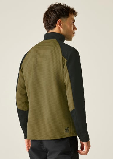 Dare2B Black/Green Dignify IV Core Stretch Midlayer