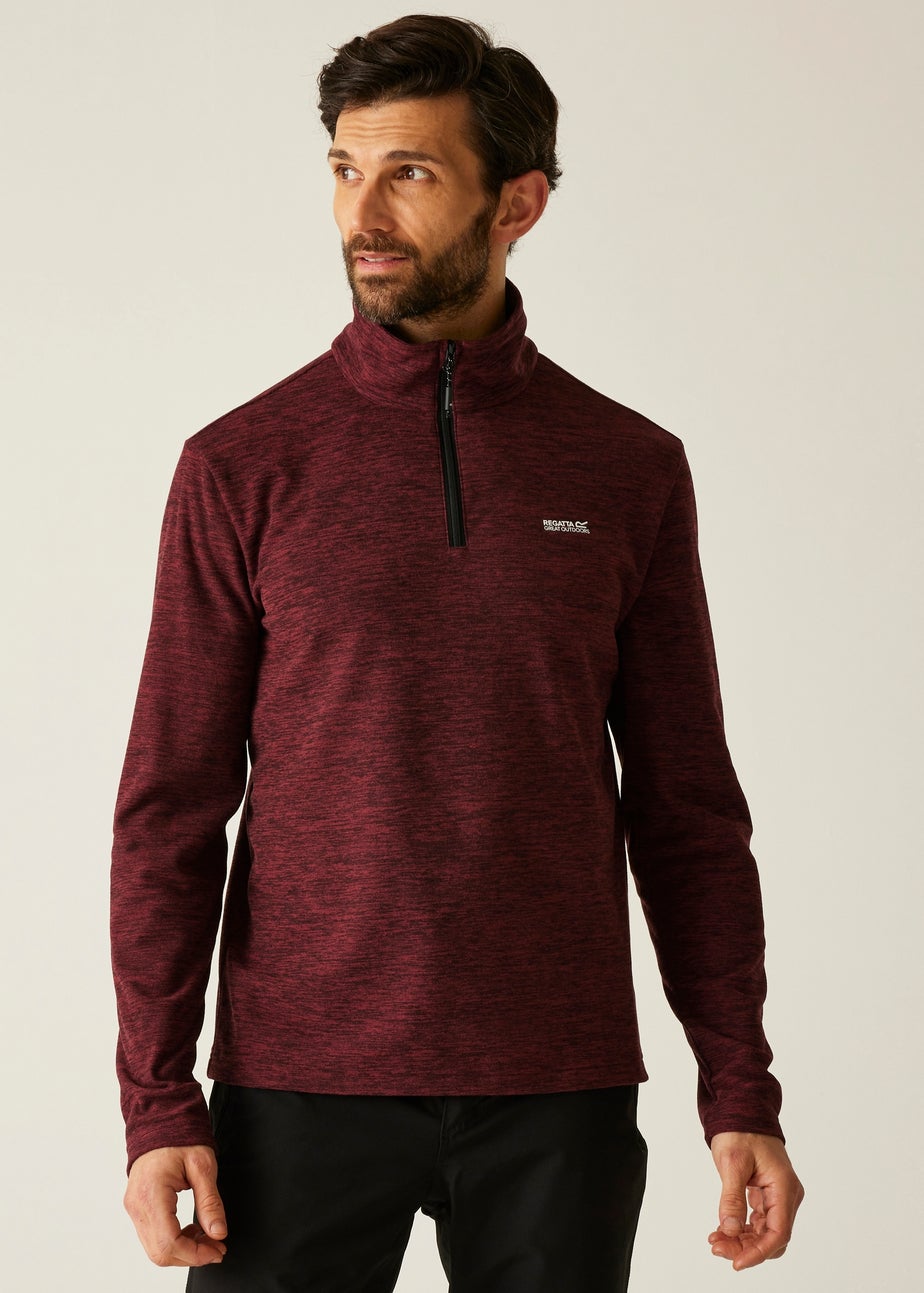 Regatta Burgandy Thompson Marl Lightweight Fleece