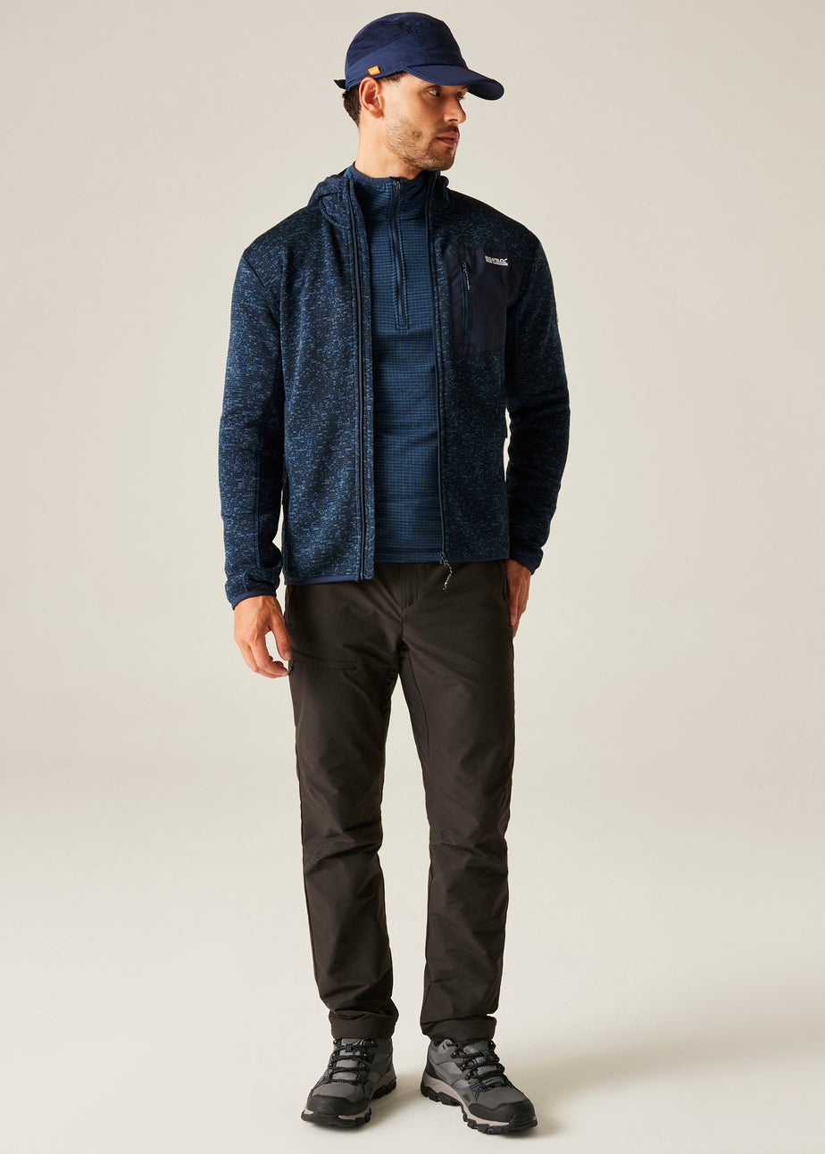Regatta Denim Hooded Newhill Stretch Fleece