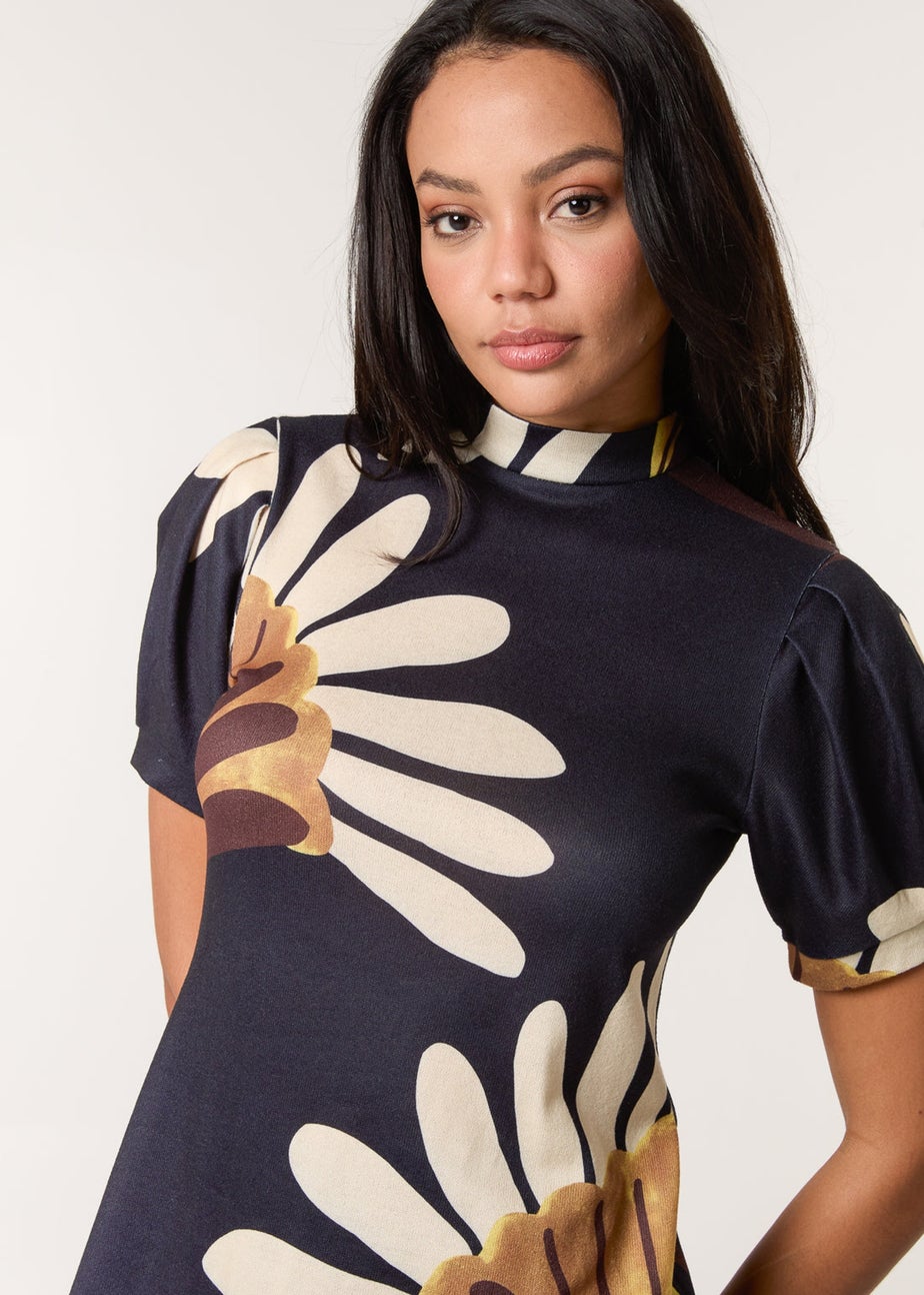 Blue Vanilla Navy Smock Dress