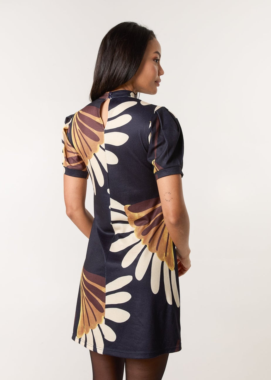 Blue Vanilla Navy Smock Dress