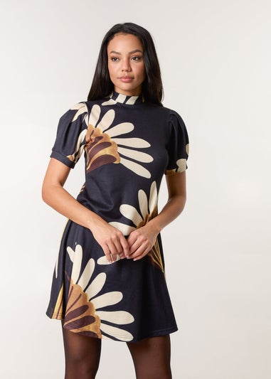 Blue Vanilla Navy Smock Dress