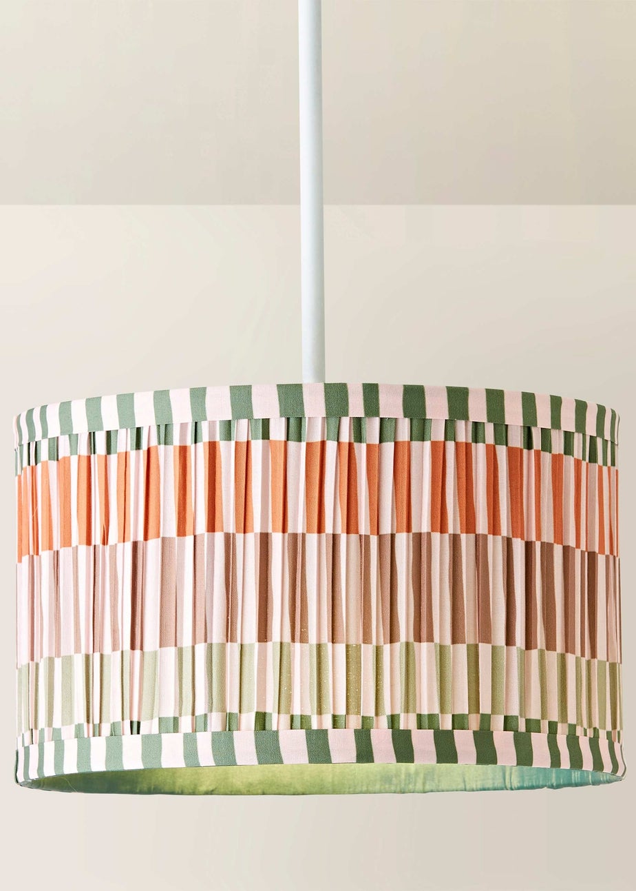ValueLights Rae Small Multicoloured Easy Fit Lampshade