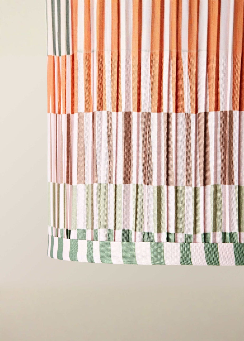 ValueLights Rae Small Multicoloured Easy Fit Lampshade