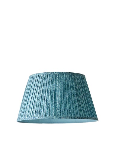ValueLights Alba Blue Leaf Large Easy Fit Lampshade