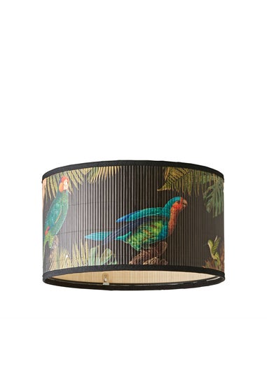 ValueLights Daintree Medium Dark Jungle Bamboo Easy Fit Lampshade