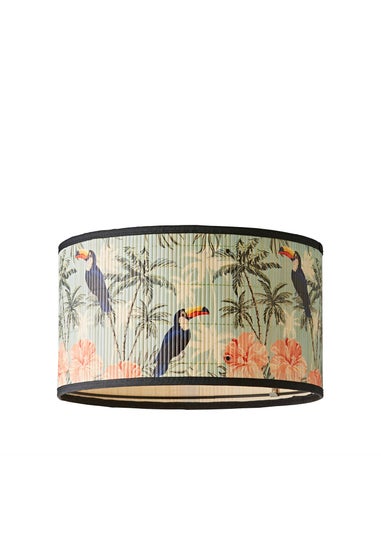 ValueLights Daintree Medium Jungle Bamboo Easy Fit Lampshade