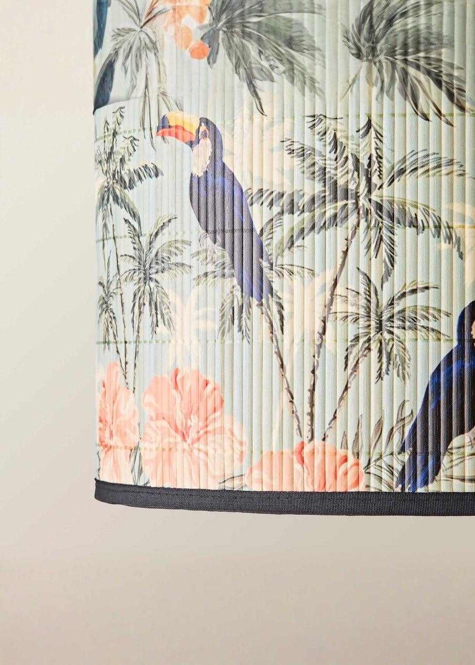 ValueLights Daintree Medium Jungle Bamboo Easy Fit Lampshade