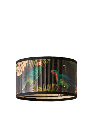 ValueLights Daintree Small Dark Jungle Bamboo Easy Fit Lampshade