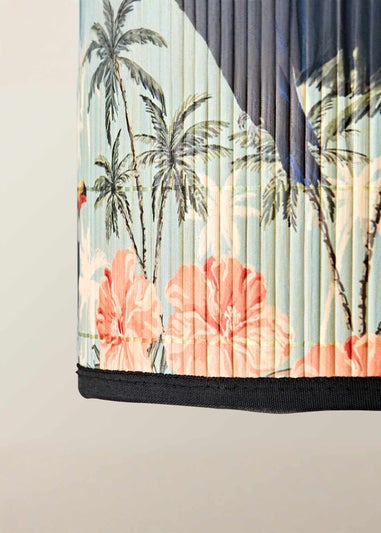 ValueLights Daintree Small Jungle Bamboo Easy Fit Lampshade