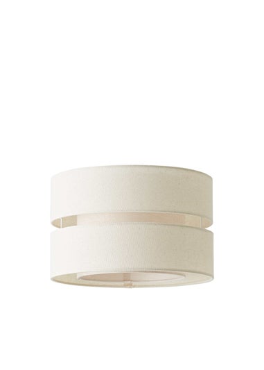 ValueLights Sophia Natural Linen Easy Fit Lampshade