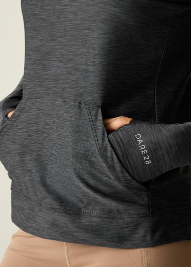 Dare 2b Black Sprint UV Protective, Reflective Hoodie