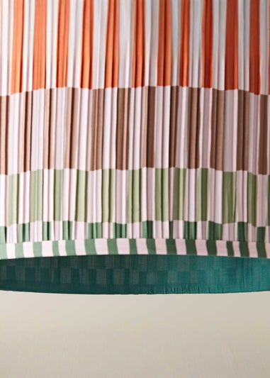 ValueLights Rae Large Multicoloured Easy Fit Lampshade