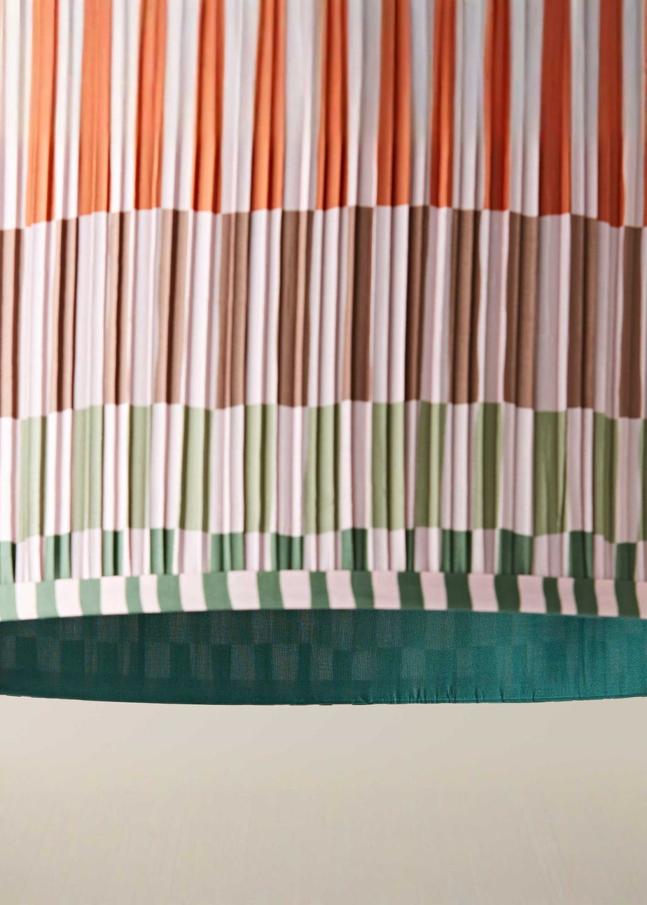 ValueLights Rae Large Multicoloured Easy Fit Lampshade