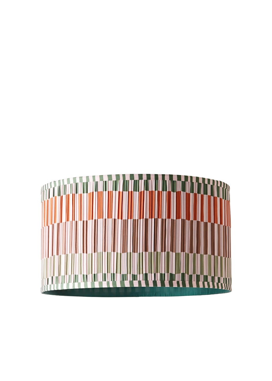 ValueLights Rae Large Multicoloured Easy Fit Lampshade