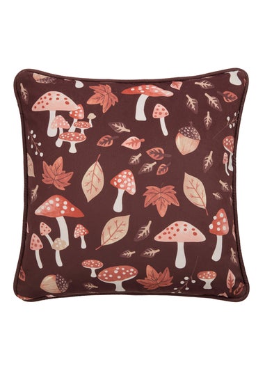 Fusion Woodland Dreams Velvet Chocolate Filled Cushion