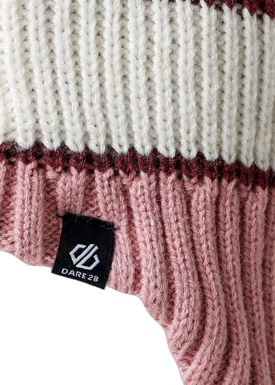 Dare2B Aubergine Kids' Ellmau Ear Cover Beanie (Age 7-13 years)